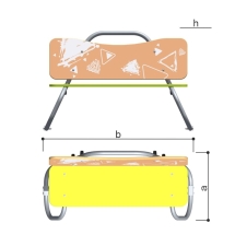 Детская скамейка Romana 057.58.00 для игровой площадки Детская скамейка Romana 057.58.00 для игровой площадки