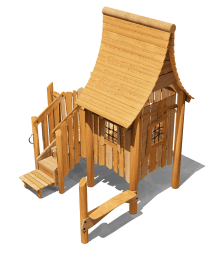 Игровой комплекс Эко VST 0033 для детской площадки, фото 2