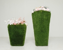 Топиари композиция вазоны Кантри, Набор №3 - газон Deluxe Топиари композиция вазоны Кантри, Набор №3 - газон Deluxe