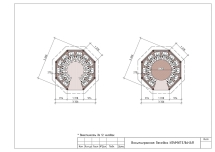 Восьмигранная беседка Изумительная Восьмигранная беседка Изумительная