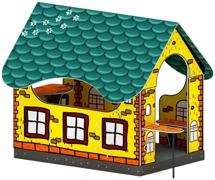 Домик мини тип 4 (Город) - МФ 10.01.13-02, фото 3