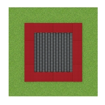 Батут встраиваемый средний - БТ 10.01.02-02