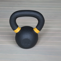 Гиря чугунная 8 кг. (с цветными метками) (HK105-8) 