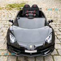 Электромобиль Lamborghini Aventador SVJ — HL328 черный