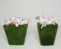 Топиари композиция вазоны Кантри, Набор №4 - газон Deluxe Топиари композиция вазоны Кантри, Набор №4 - газон Deluxe