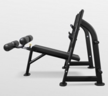 BRONZE GYM BR-1013 Скамья для жима с отрицательным наклоном