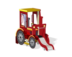 Игровой комплекс Трактор с горкой ИО-37, фото 1