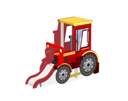 Игровой комплекс Трактор с горкой ИО-37, фото 2