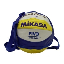 Сумка на 1 волейбольный мяч "MIKASA", выполнена в форме мяча, логотип FIVB Сумка на 1 волейбольный мяч "MIKASA", выполнена в форме мяча, логотип FIVB