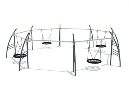 Качели Квартет для детской площадки, фото 1