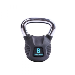 Обрезиненная гиря LIVEPRO Premium Rubber, вес: 28 кг , фото 1 Обрезиненная гиря LIVEPRO Premium Rubber, вес: 28 кг , фото 1