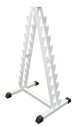 Стойка для хранения хромированных гантелей MB Barbell, фото 1