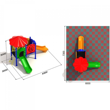 Детская площадка Лимпопо 1.3.1, фото 3