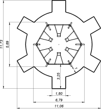 Качели Опера КЧ504.00 для детских площадок
