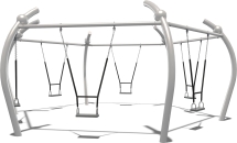 Качели Опера КЧ504.00 для детских площадок