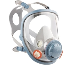 Полнолицевая маска Jeta Safety с антивандальным покрытием + 10 пленок в комплекте, размер L 6950F-L, фото 2