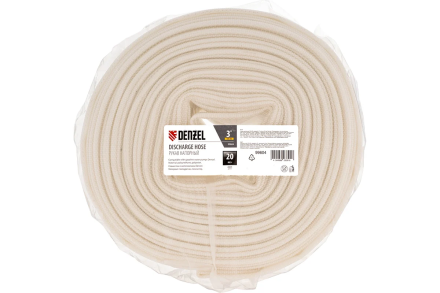 Рукав напорный DH-80, диаметр 3&quot;, длина 20 м Denzel 99604, фото 4