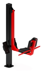Жим ногами (красный) - Уличный тренажер - СТ 011-11, фото 3 Жим ногами (красный) - Уличный тренажер - СТ 011-11, фото 3