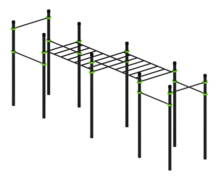Воркаут 108 зеленый ВТ 12.20-02, фото 3