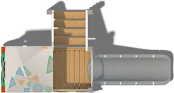 Игровой макет Машинка Акселератор МД102.00.1 для детской площадки, фото 3