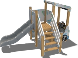 Игровой макет Машинка Акселератор МД102.00.1 для детской площадки, фото 2