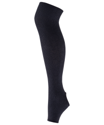 Гетры для танцев 45 см, ГТР-01, полушерсть, черные, фото 1