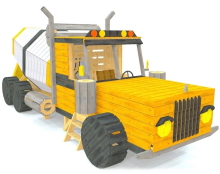 Игровой комплекс TORUDA WOOD Бетономешалка Павлуши, фото 1