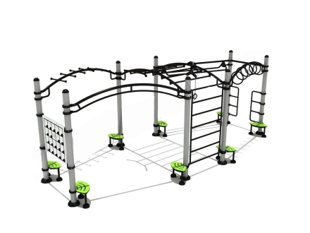 Гимнастический комплекс ГК-040 для спортивных площадок, фото 1