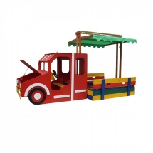 Песочница - Пожарная машина Песочница - Пожарная машина